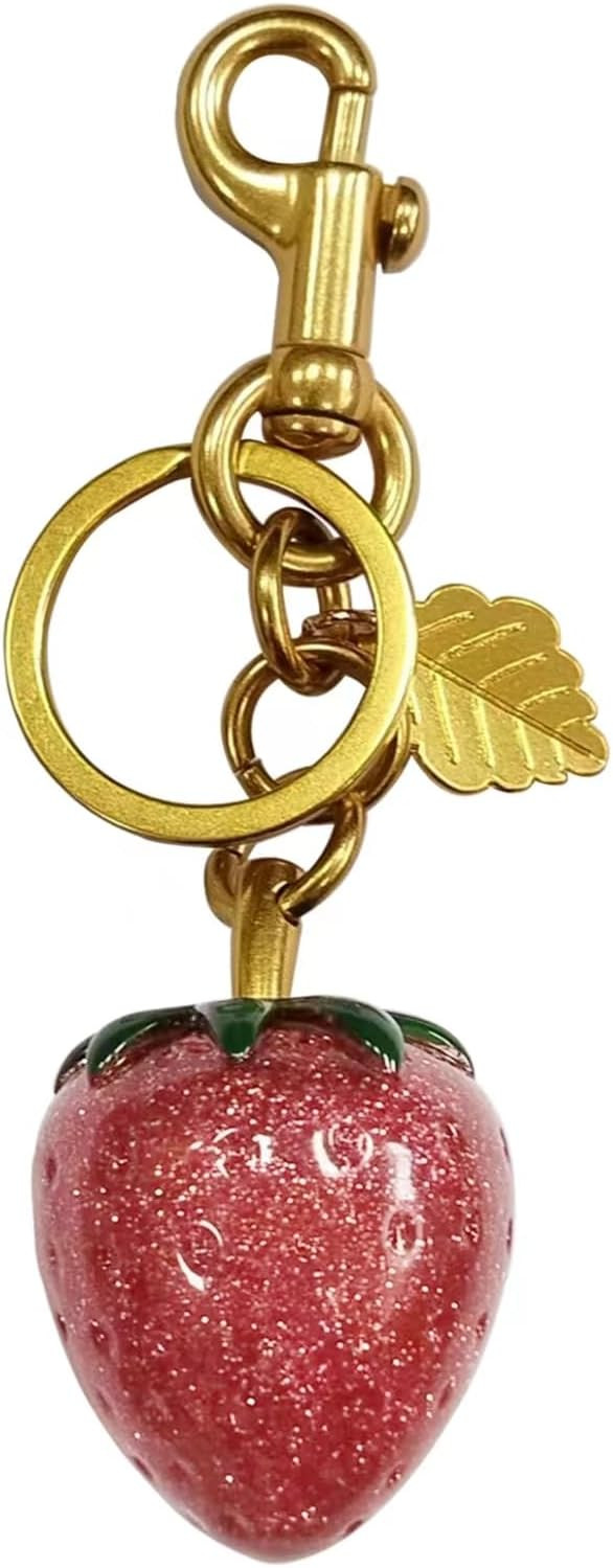 Cherry Pendant Multi-Functional Keychain Bag Decoration Beautiful Implication Young People's Perf... | Amazon (US)