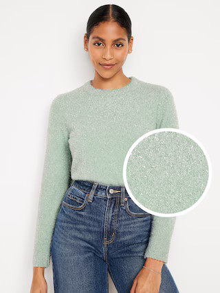 Eyelash Shine Sweater for Women | Old Navy (US)