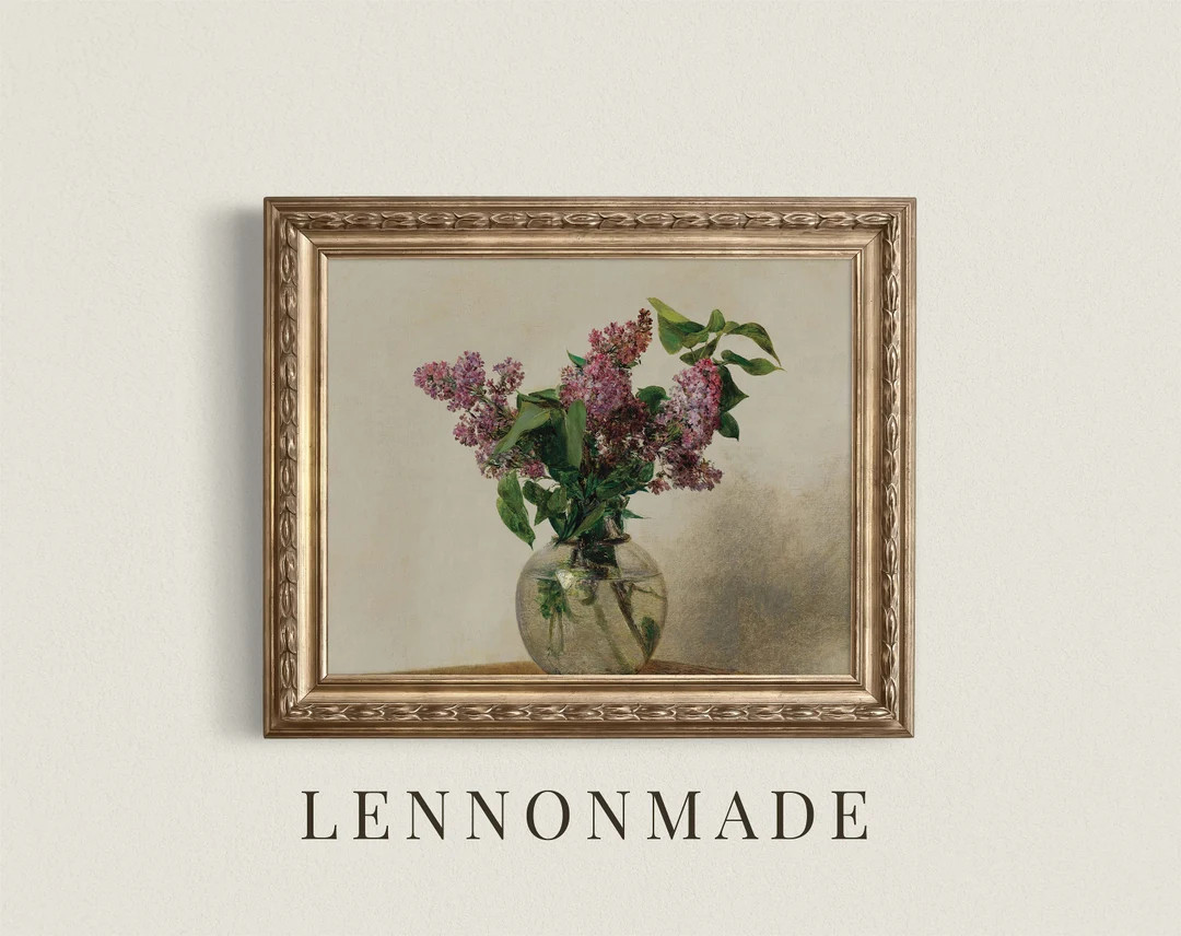 Vintage Floral Art Print | Antique Botanical Print | Print Floral Artwork | Printable | Digital D... | Etsy (UK)