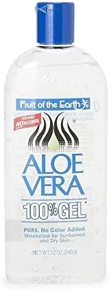 Fruit of the Earth Moisturer Gel, Aloe Vera, 12 Ounce | Amazon (US)