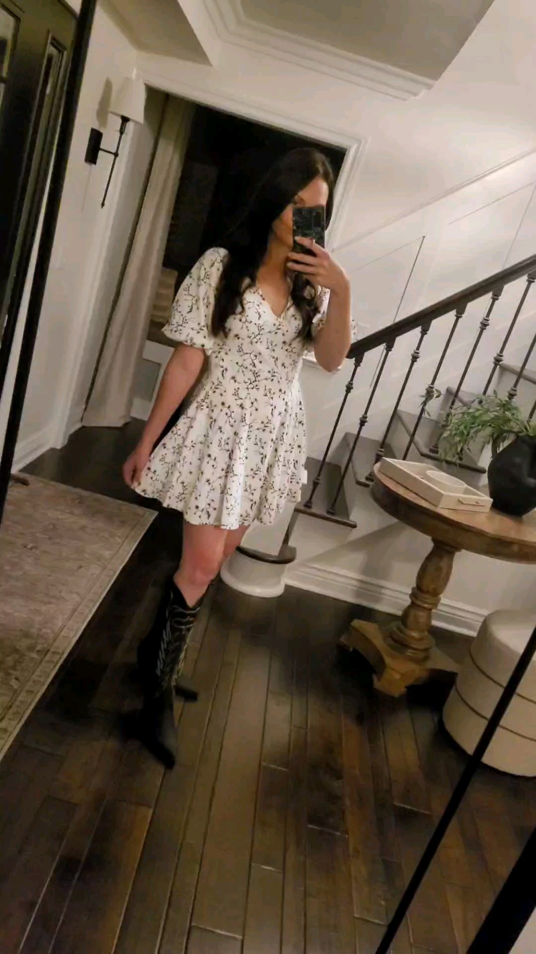 Country concert outfit with the cutest mini dress and tall western boots! Concert season, cowboy boots,  cowgirl boots, festival outdoor,  concert outfit

#LTKFindsUnder50 #LTKShoeCrush #LTKStyleTip