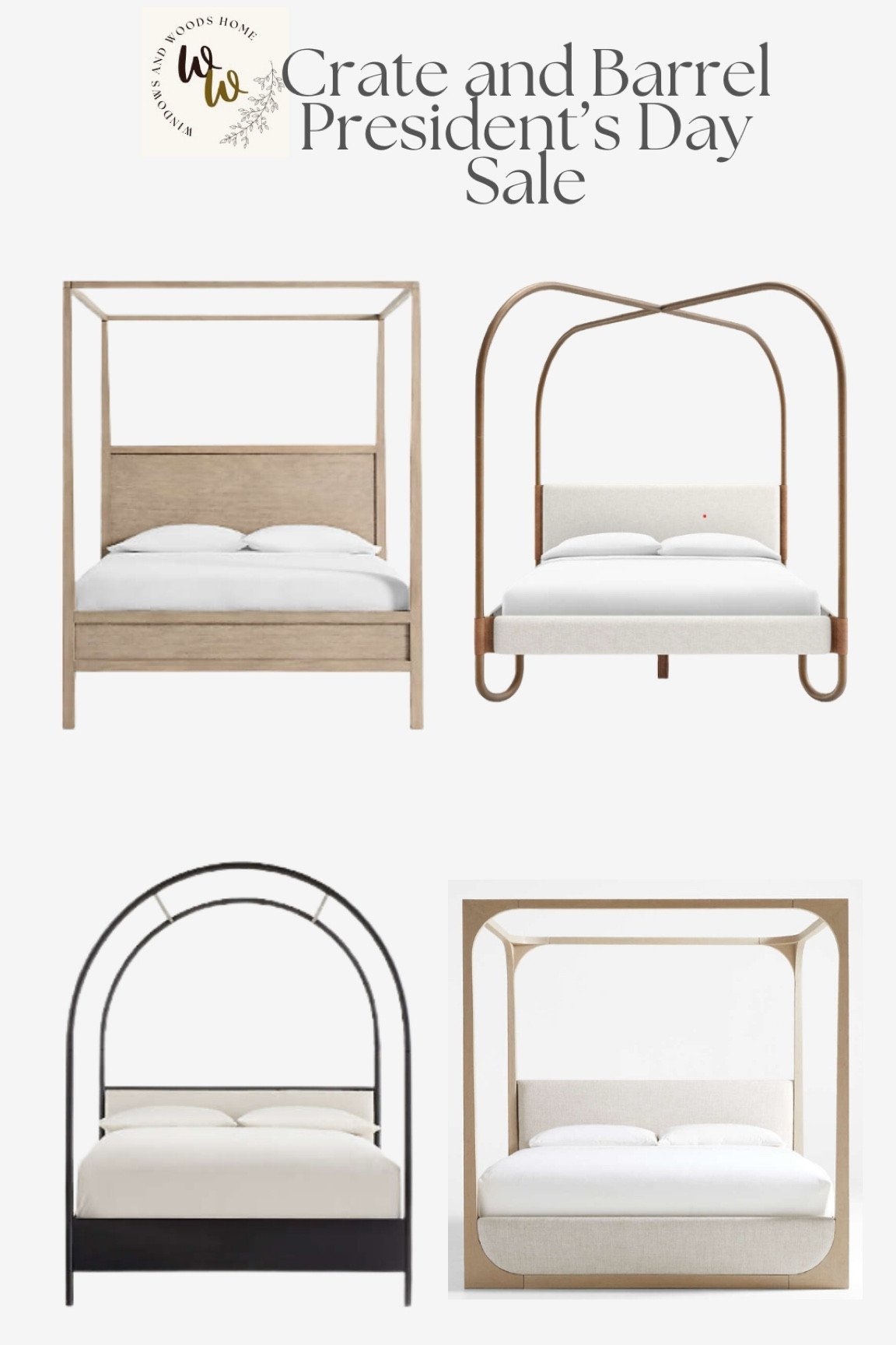 Canopy bed sale

#LTKhome #LTKsalealert