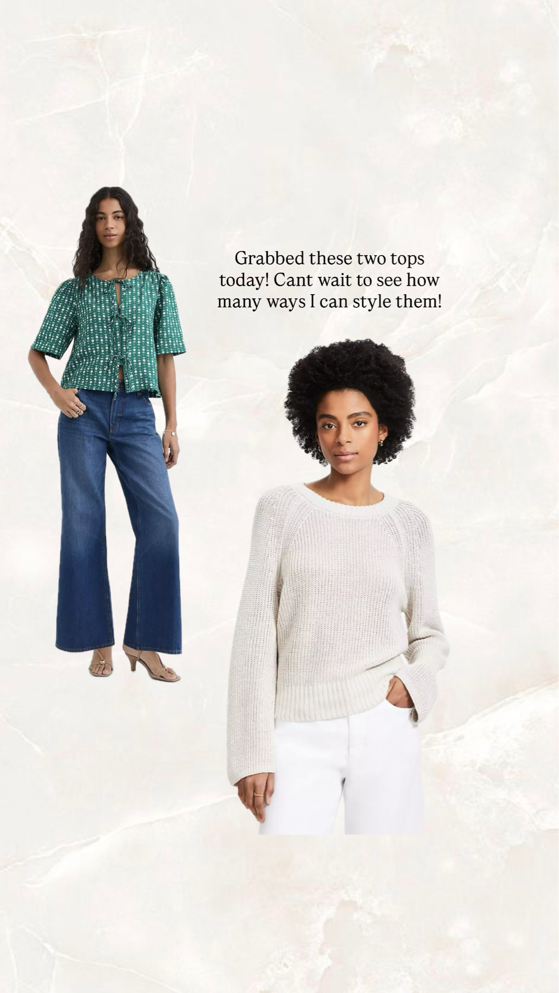 I purchased these 2 pieces yesterday at #loft. 

I can see so many ways to style them. This sweater will be a staple all summer. 

#summerstyle #summertops #workoutfita

#LTKootd #LTKOver40 #LTKdayinmylife
