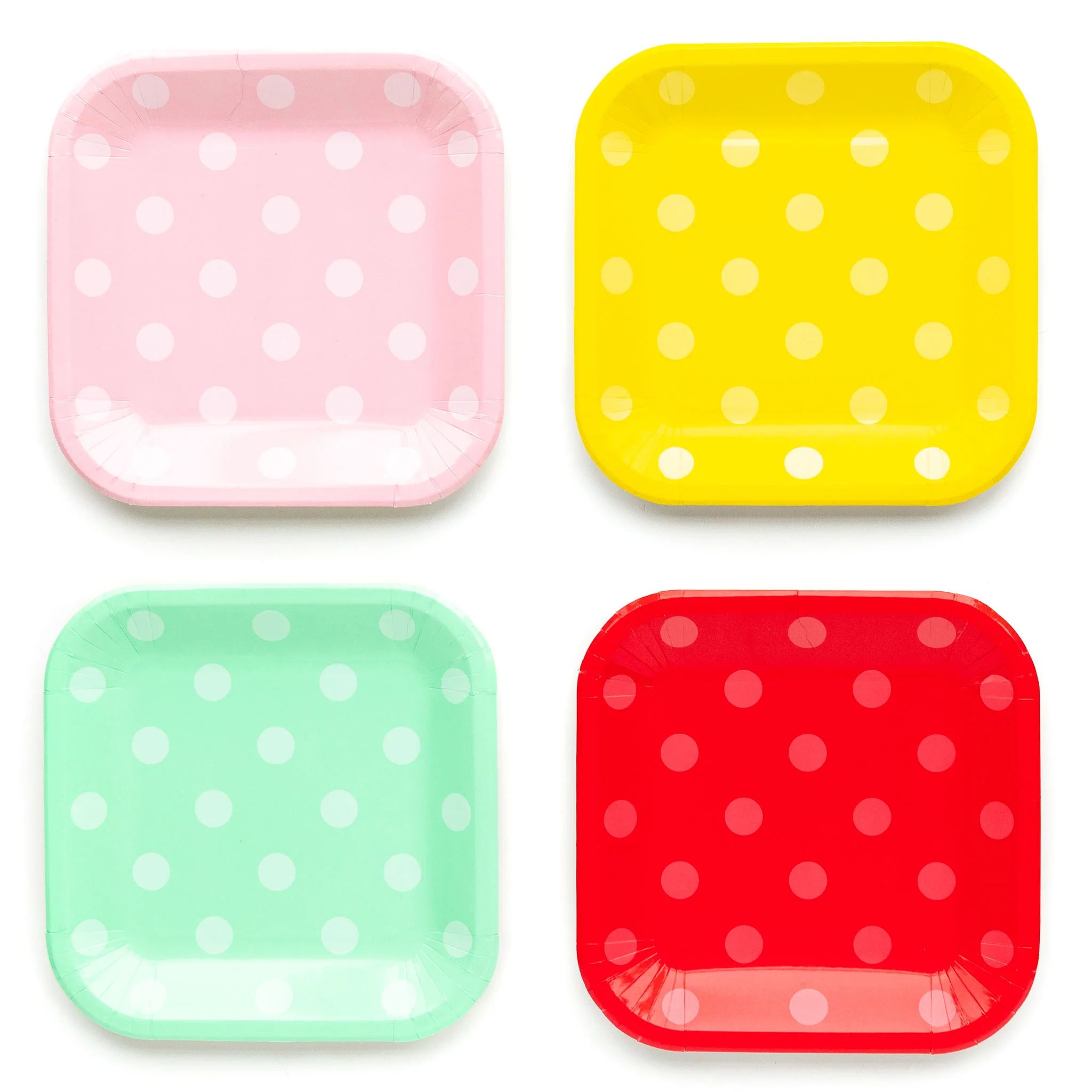 Polka Dot Paper Plate Set | My Mind's Eye