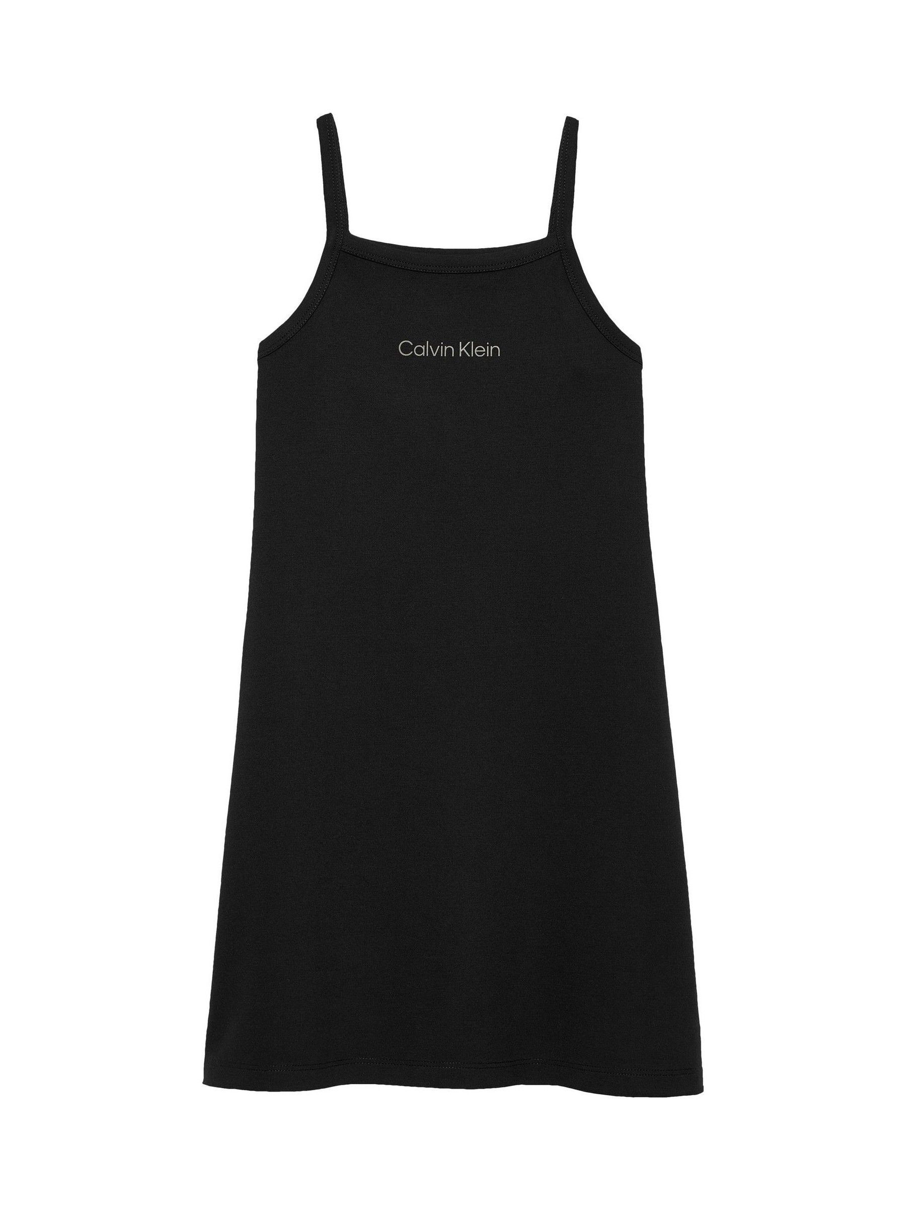 Calvin Klein Calvin Klein Black Strap Dress | Next US