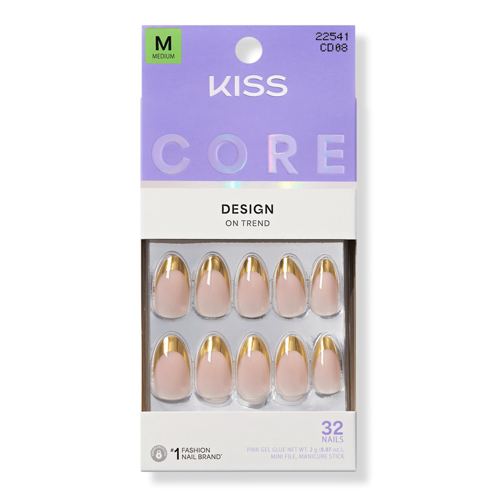 Kiss Core Design Medium Almond Press On Nails - Together | Ulta