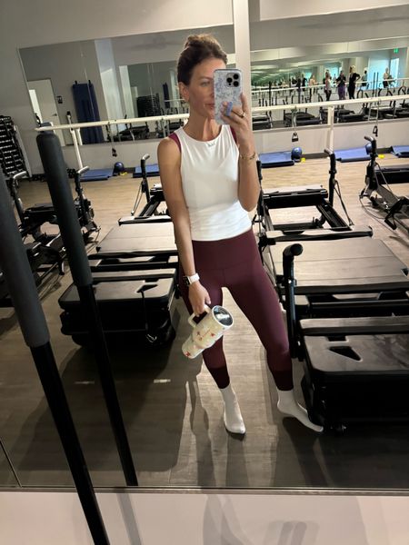 Todays Pilates outfit!! Linking my favorite leggings from lululemon!! 

Pilates, workout outfit, athletic outfit 

#LTKfitness #LTKstyletip #LTKSeasonal