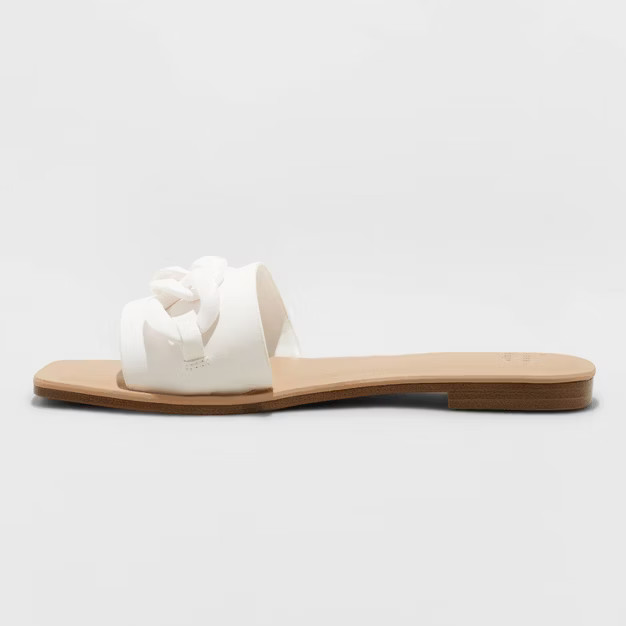 Women's Viv Chain Slide Sandals - A New Day™ | Target