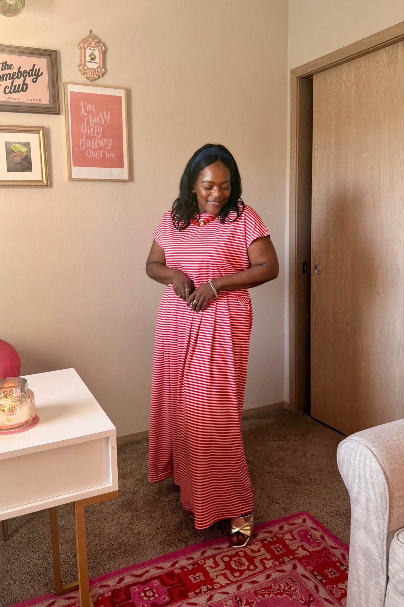 I love this 2-piece stripe set! Stretchy and comfy!! And the skirt has pockets. I’m wearing the size large. ❤️🇺🇸💙

#LTKdayinmylife #LTKgrwm #LTKootd