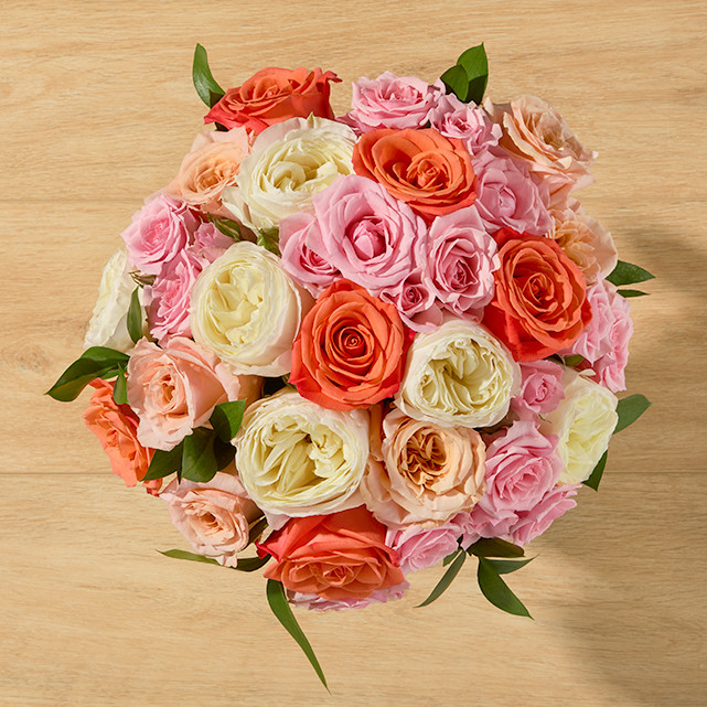 Mixed Rose Bouquet: Arrangement of Mixed Roses - The Bouqs Co. | The Bouqs Co.