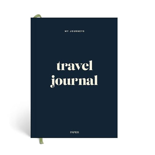 Papier A5 Hardback Travel Journal - New Horizons Print | Hardcover Vacation Trip Itinerary Planner & Memory Scrapbook | Vacation Budget Plan, To-Do Lists & Packing List Organizer | Travel Diary | Amazon (US)