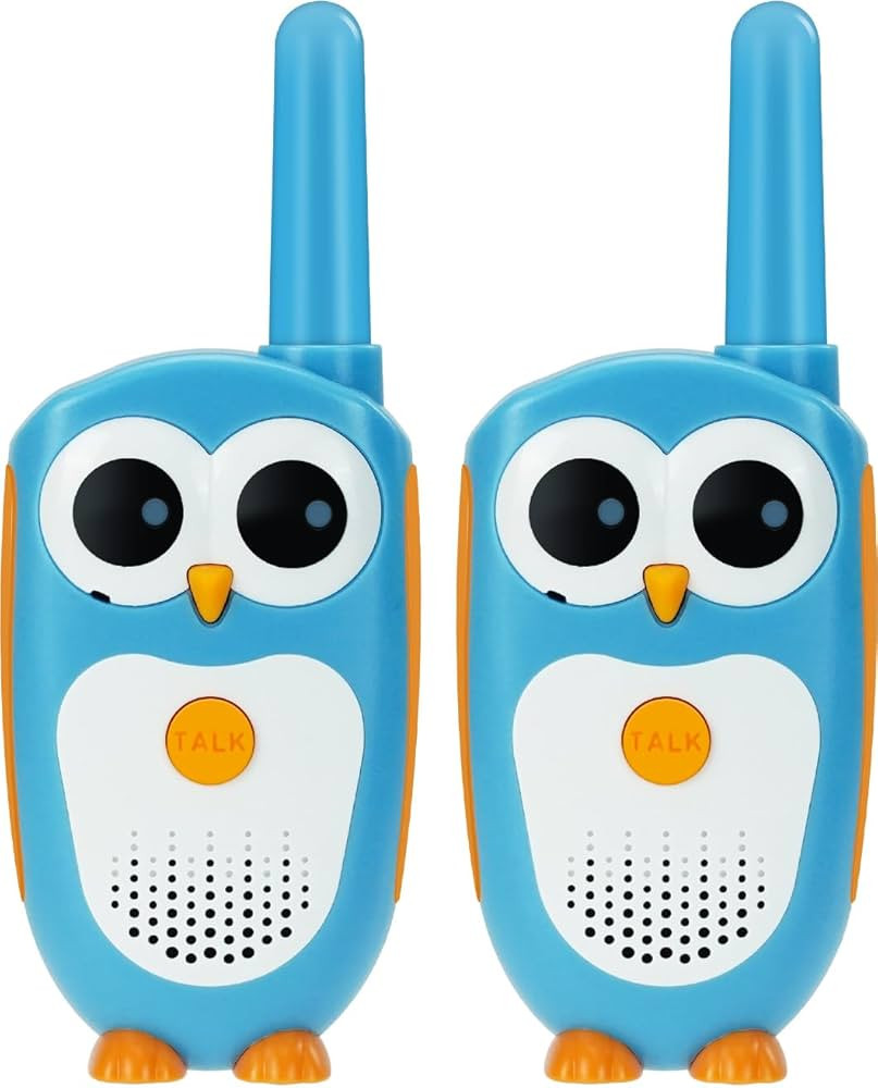 Retevis RT30 Kids Walkie Talkies, Toddler Toys for 4-6 Year Old Boys Girls, Small Owl Toy Walkie ... | Amazon (US)