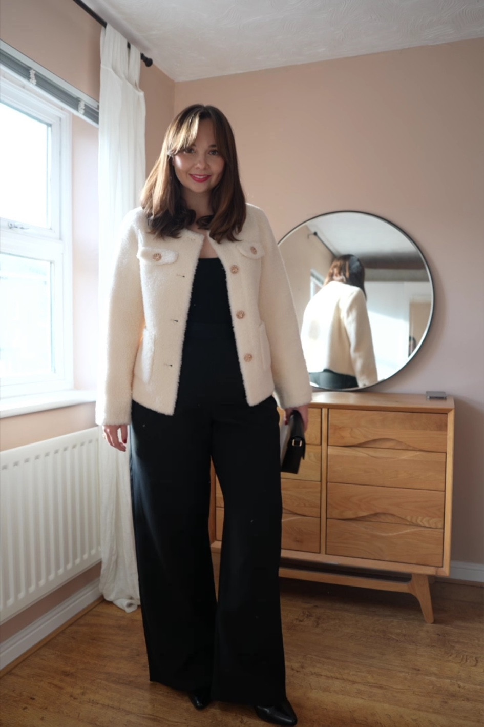 Fluffy Jacket 😍

Top Size S
Trousers Size UK 12
Jacket Size L

#LTKstyletip #LTKSeasonal #LTKmidsize