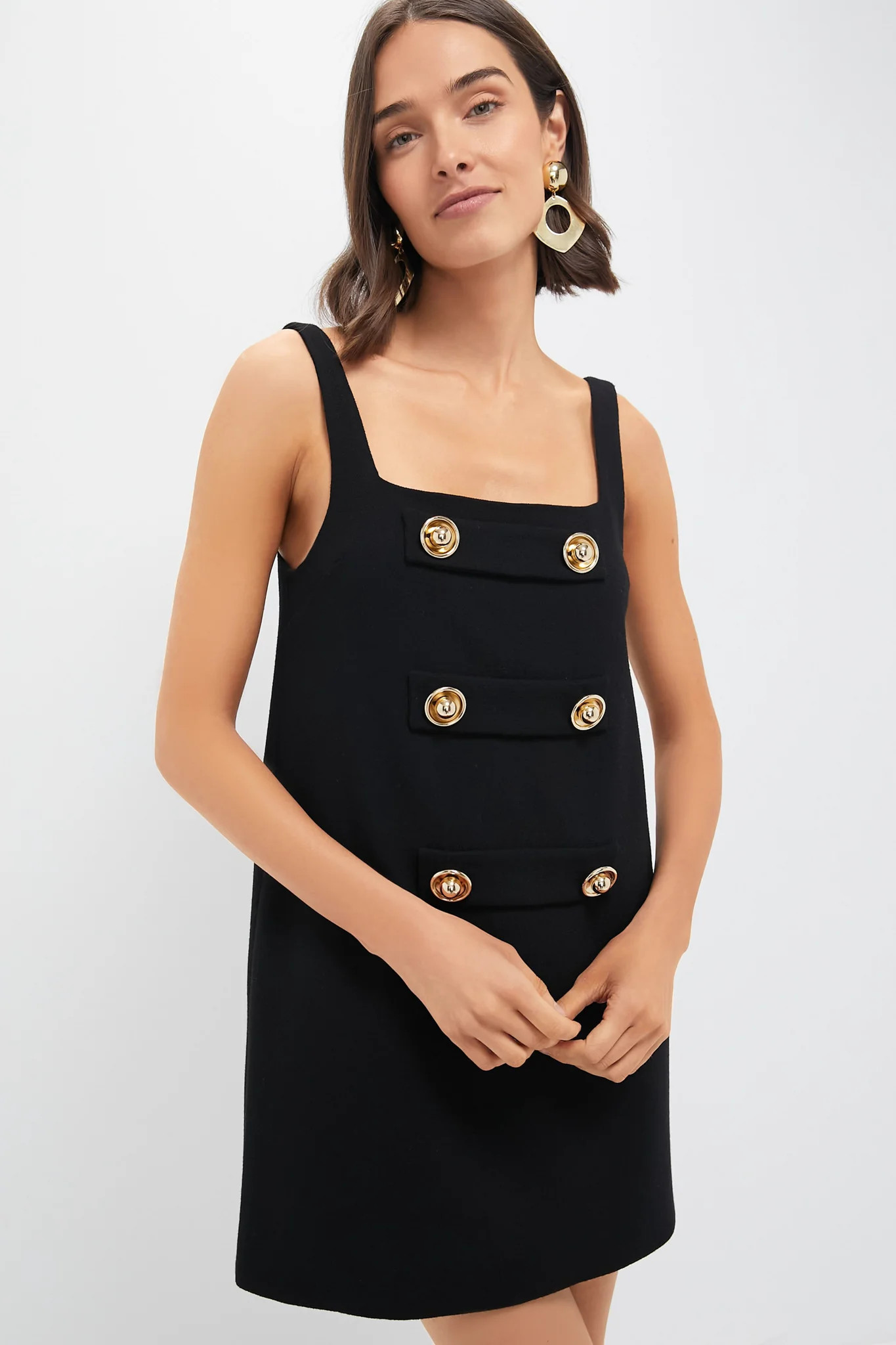 Black Luya Mini Dress | Tuckernuck (US)