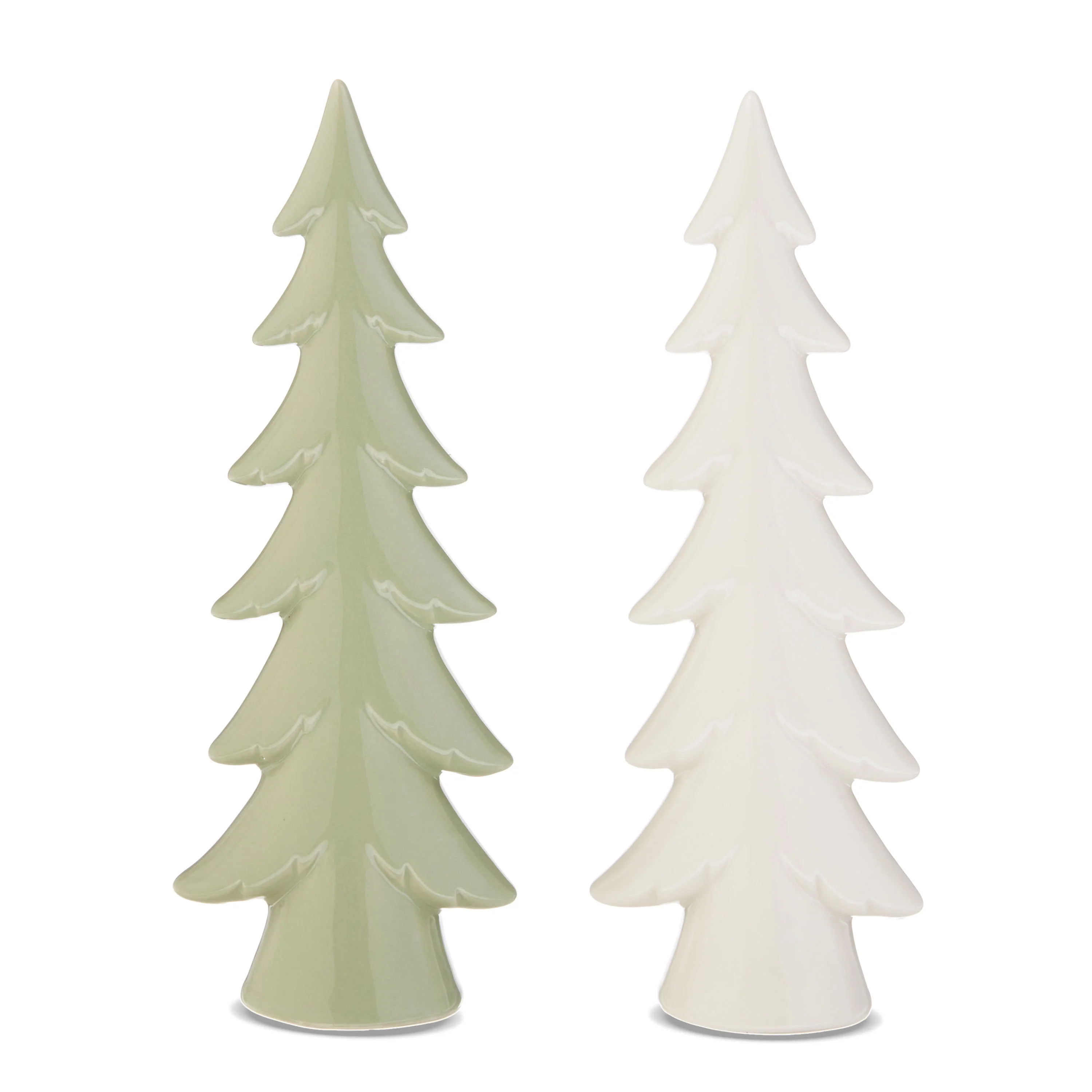 Holiday Time Christmas 8 inch Ceramic Holiday Tree Tabletop Décor | Walmart (US)