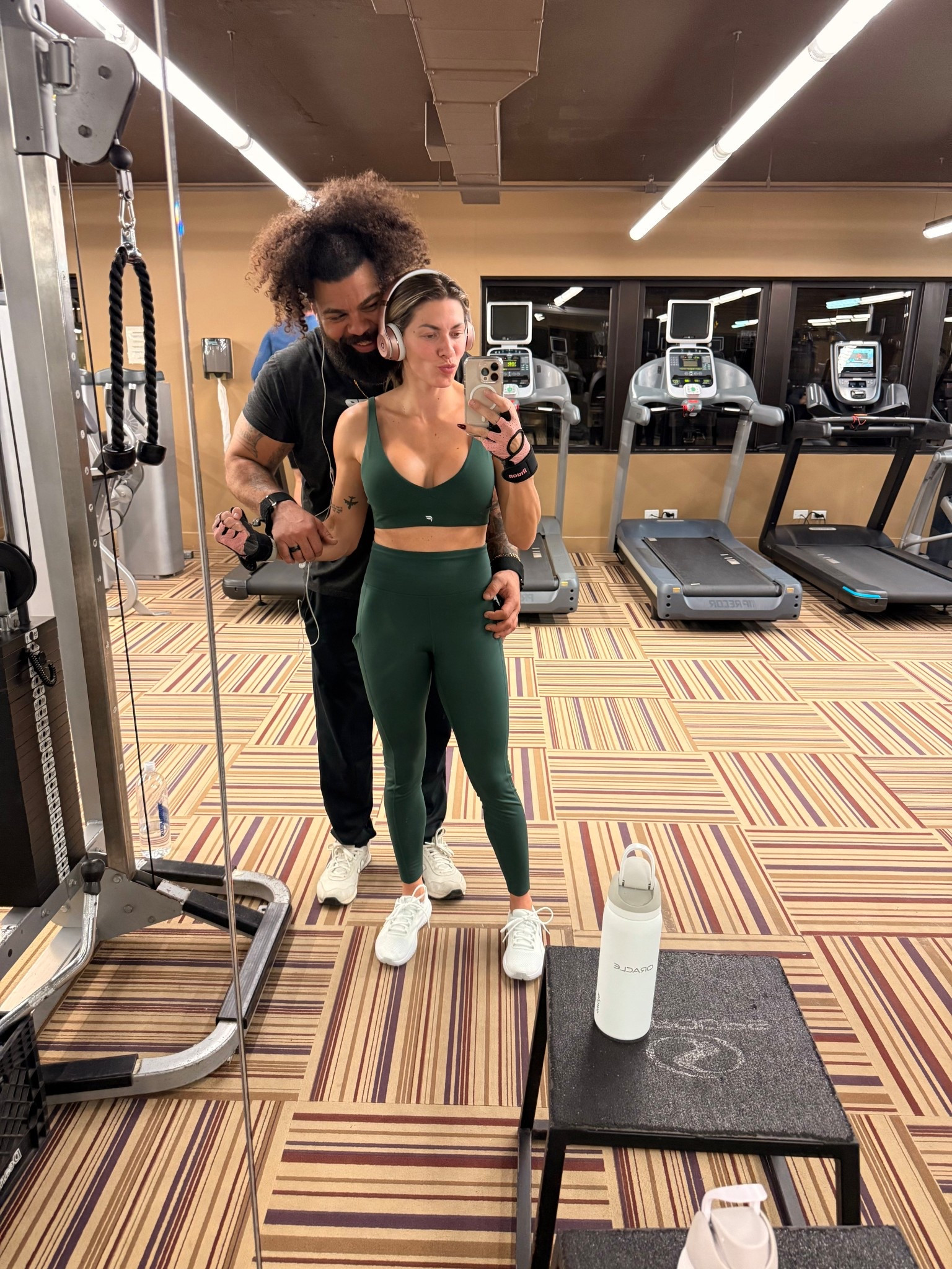 Workouts with my honey! Starting the year off strong 💪🏼

#LTKdayinmylife #LTKActive #LTKfitnessgoals