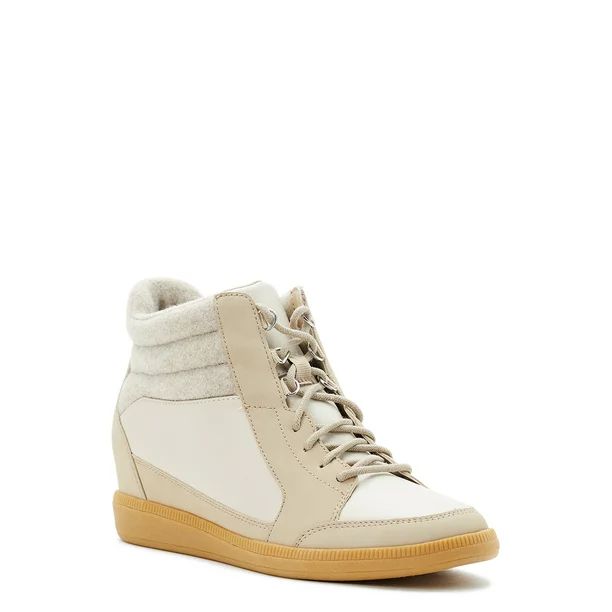 Time and Tru Women's Knit High-Top Sneakers | Walmart (US)