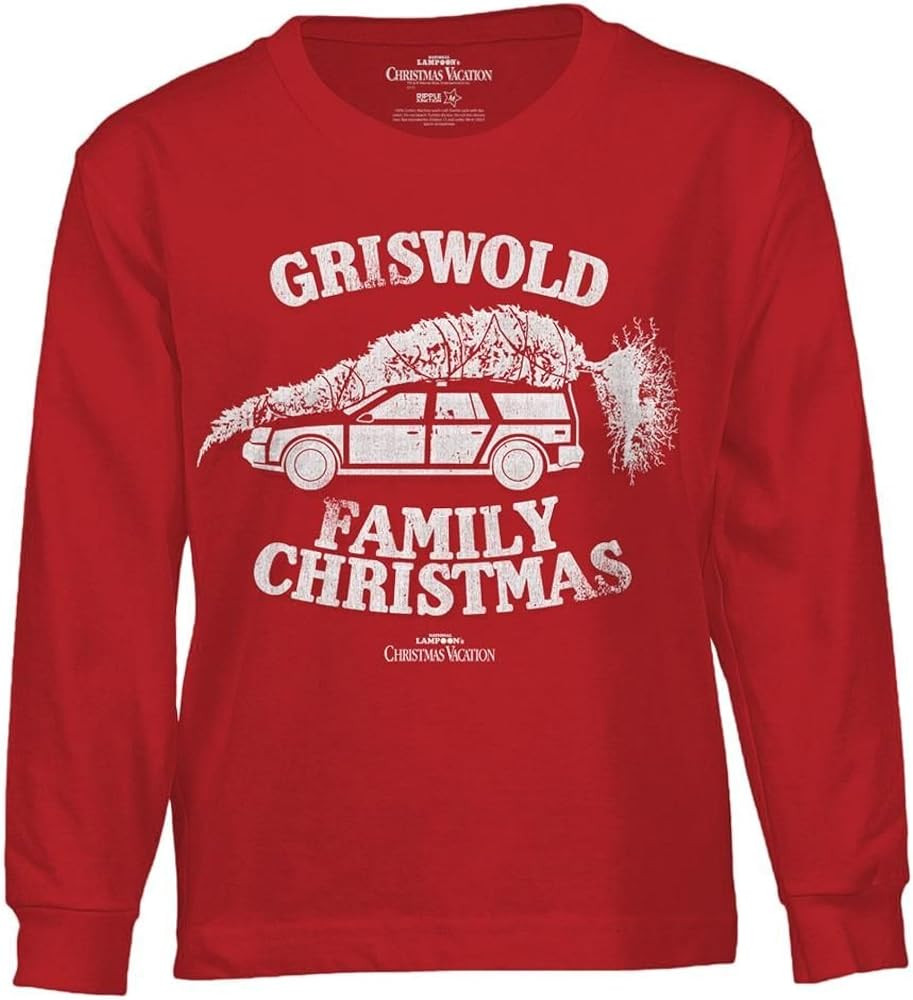 Ripple Junction National Lampoon’s Christmas Vacation Long Sleeve T-Shirt Griswold Family Funny... | Amazon (US)