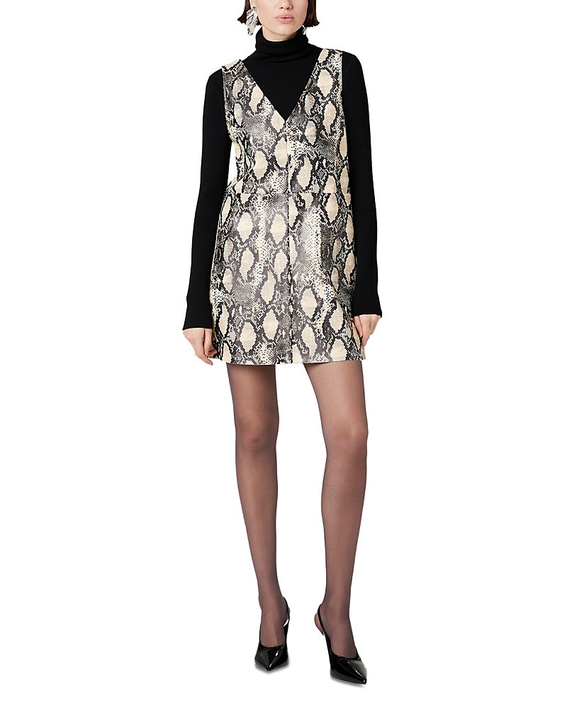 Toccin Malia Faux Leather Mini Dress | Bloomingdale's (US)