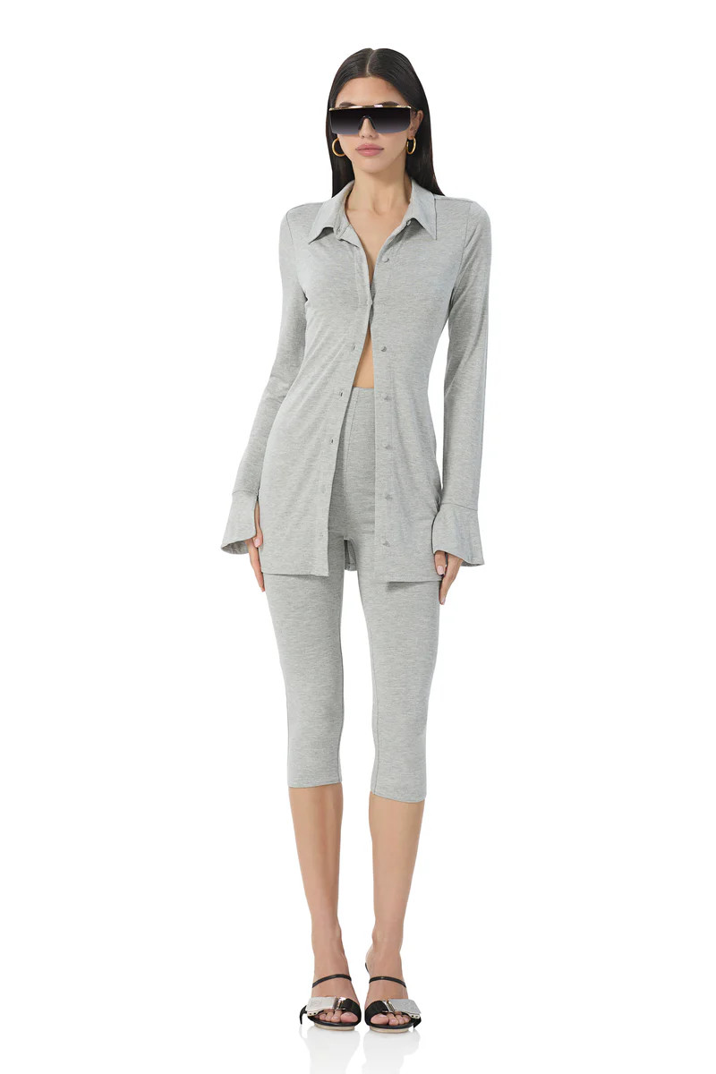 Suri Top - Heather Grey | ShopAFRM