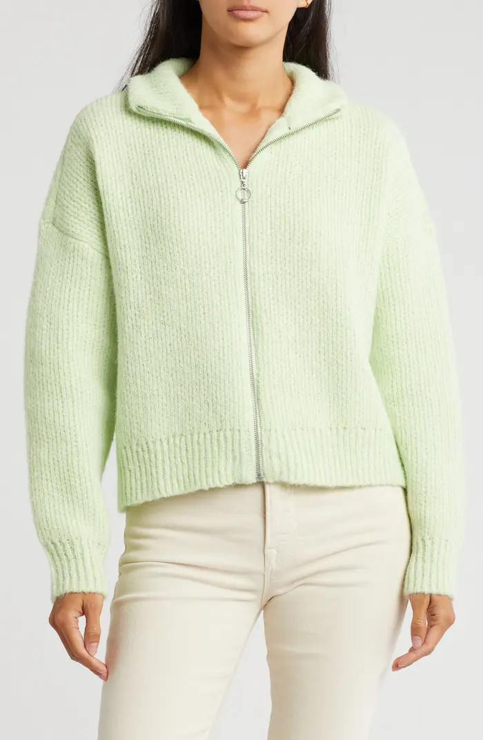 VERO MODA Yoko Funnel Neck Zip Cardigan | Nordstromrack | Nordstrom Rack
