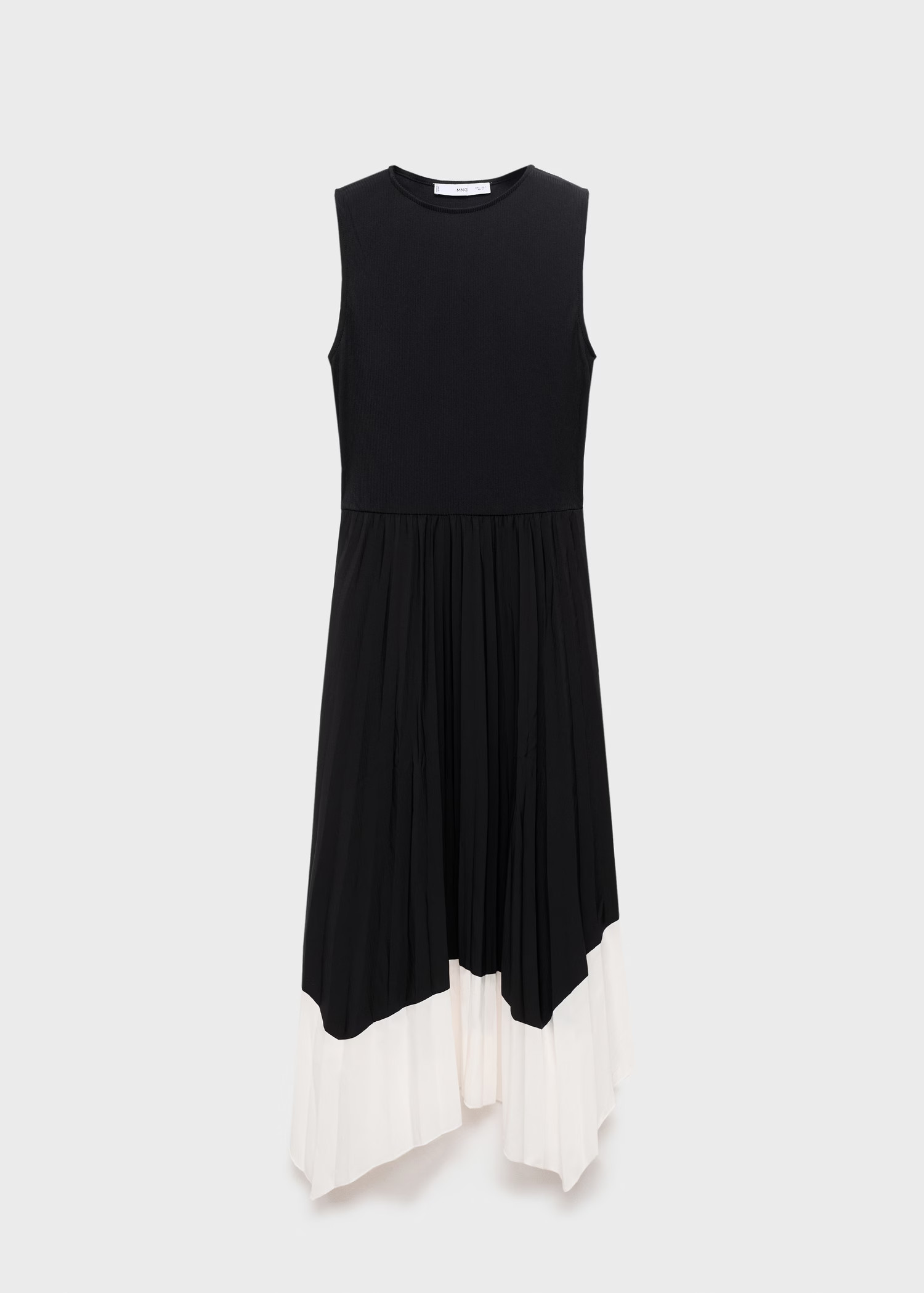 Combined pleated dress | MANGO (UK)