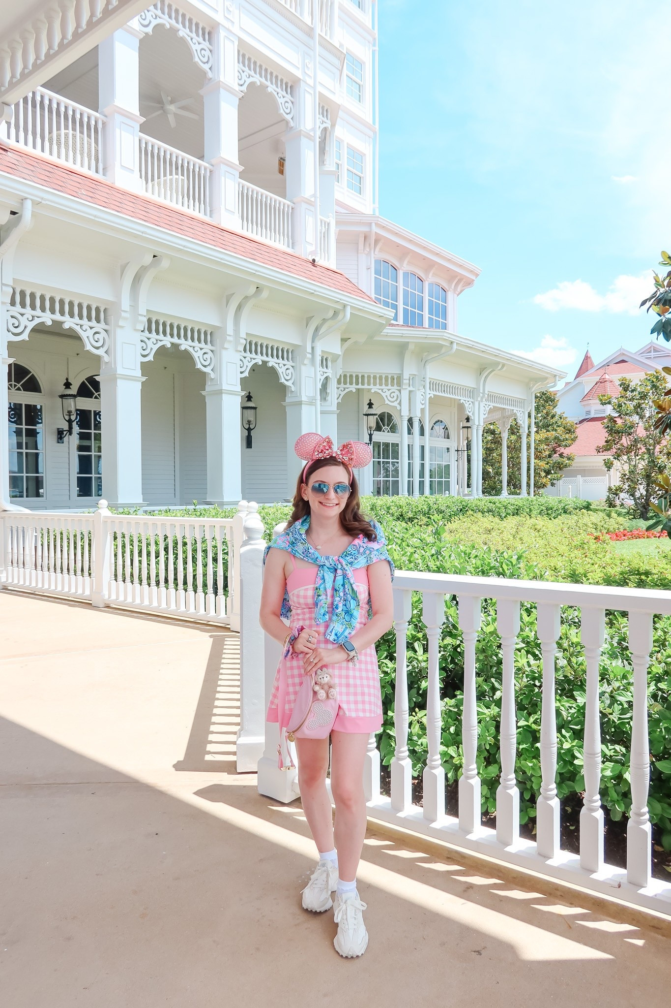 •🏰 Disney World outfit inspo 🏰 Disney content is officially starting! Comment SHOP to get all the outfit details 💌 This workout dress is so perfect for the parks, or to wear all summer to be honest. The perfect easy Disney mom outfit. I’ve been wearing more activewear to the parks because traveling with a little one you need to be able to move. Paired it with these adorable rhinestone Minnie Ears and this fun Lilly Pulitzer x Disney sweatshirt. Perfectly paired with the most comfortable sneakers 👟• 

Disney outfit ideas for moms / Disney mom outfits / Disney mom style / comfortable Disney outfits / mom outfits for Disney World / Disneyland mom outfits / cute walking shoes for Disney / athleisure Disney outfit / mom travel outfit / theme park outfit ideas / summer Disney outfit / summer Disney outfit / mom vacation outfit / park day outfit / casual Disney look / what to wear to Disney world / what to wear to Disneyland

#LTKmomlife #LTKTravel