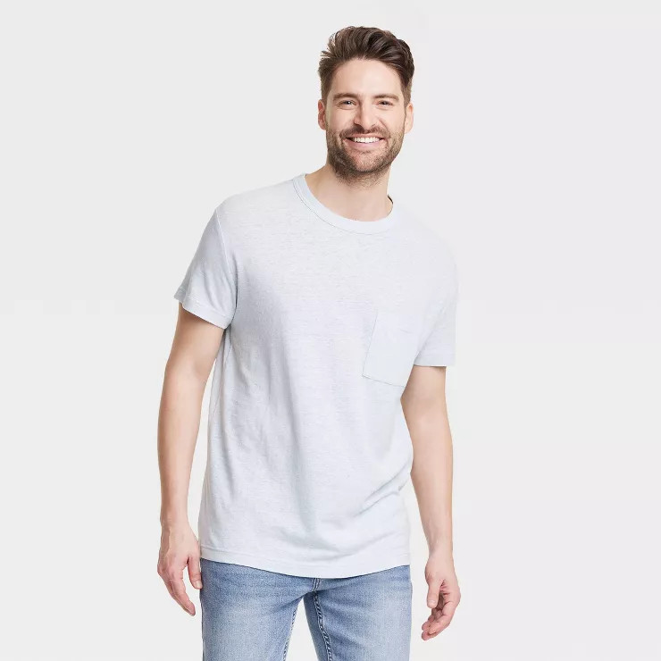 Men's Short Sleeve Hemp Cotton T-Shirt - Goodfellow & Co™ | Target