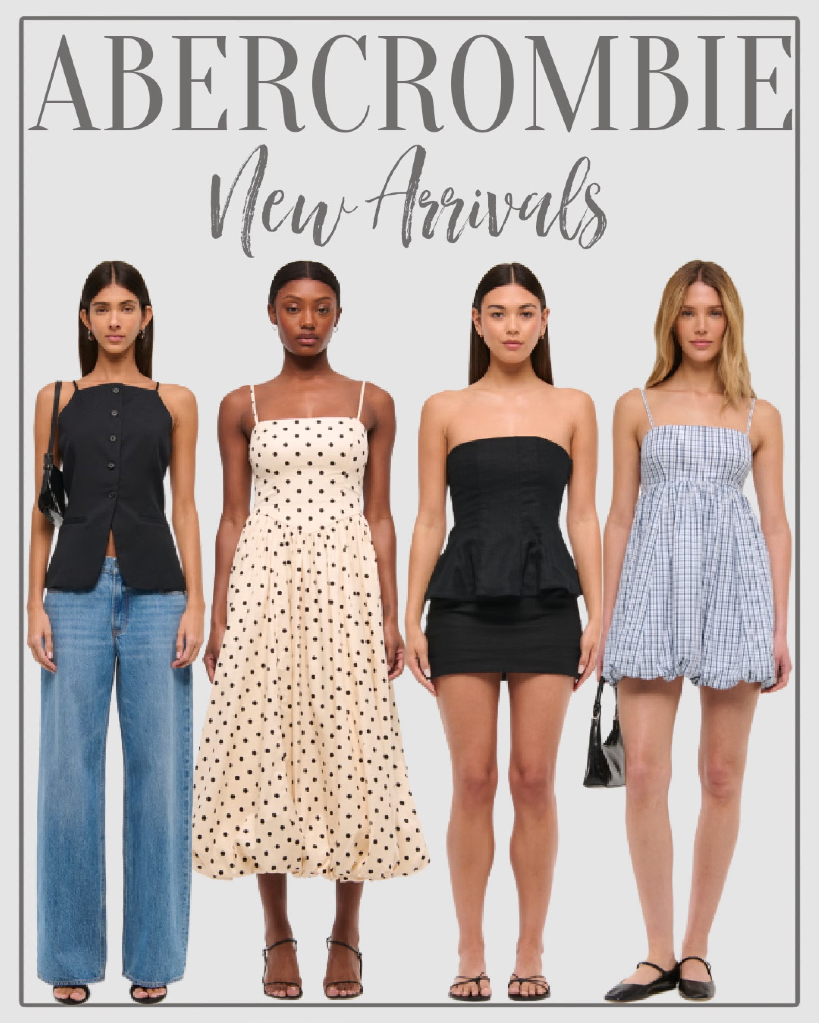 New arrivals at Abercrombie!

Abercrombie sale, wedding guest dress, spring outfits, jeans

#LTKSeasonal #LTKSaleAlert #LTKFindsUnder100
