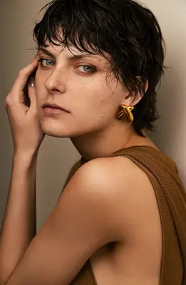 Kellery Bond Sculpture Gold Earrings at Nordstrom | Nordstrom