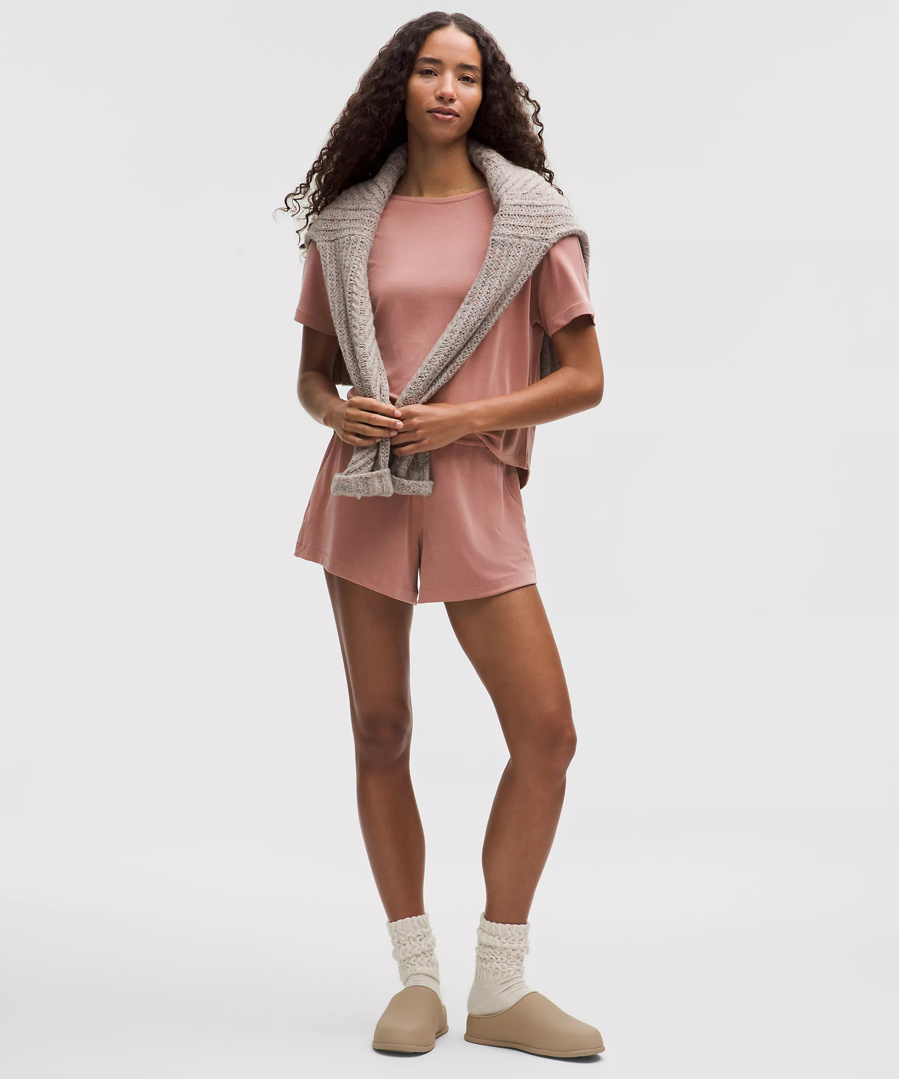 Drapey Softstreme High-Rise Short 3.5" | Lululemon (US)