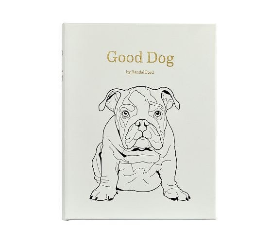 Good Dog Leather-Bound Book | Pottery Barn (US)