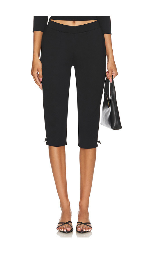 GUIZIO Caria Capri Pants in Black. Size M. Also in S, XL. | Revolve Clothing (Global)