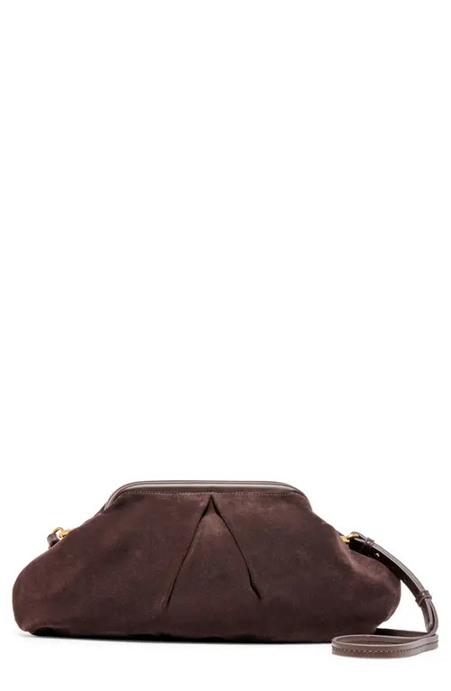 Dolce Vita Sahara Frame Clutch in Espresso at Nordstrom | Nordstrom