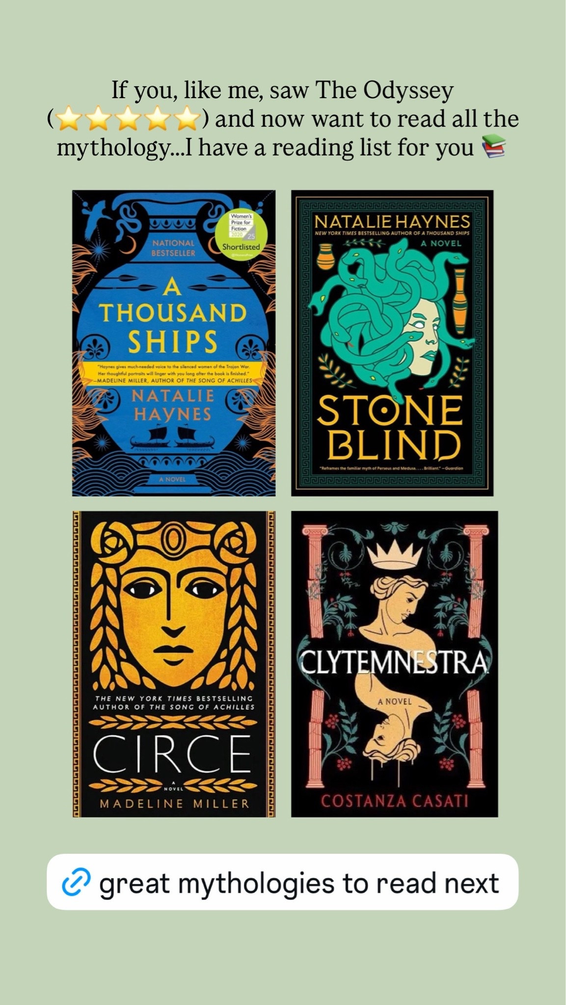 Great mythology retelling to read next 📚

#LTKstorytime #LTKdayinmylife #LTKselfcare