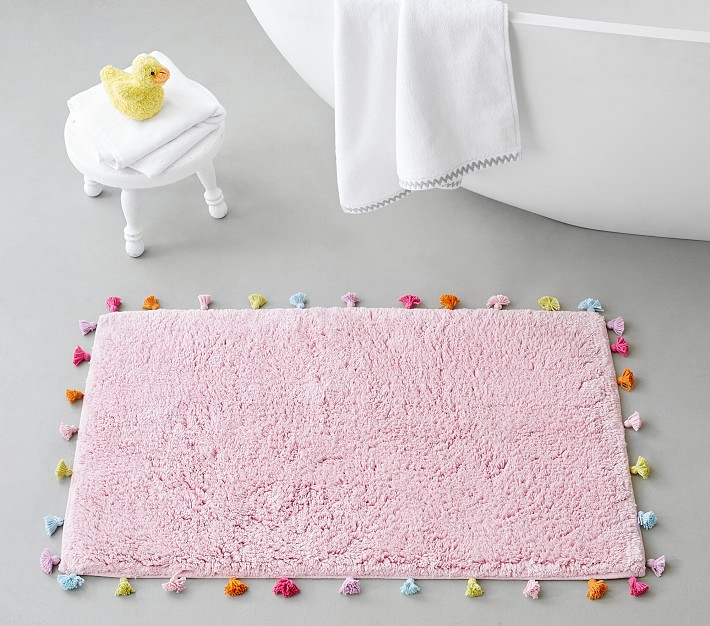 Tassel Bath Mat | Pottery Barn Kids