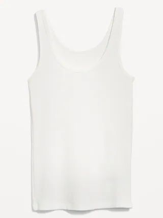 Scoop-Neck Rib-Knit First Layer Tank Top for Women | Old Navy (US)
