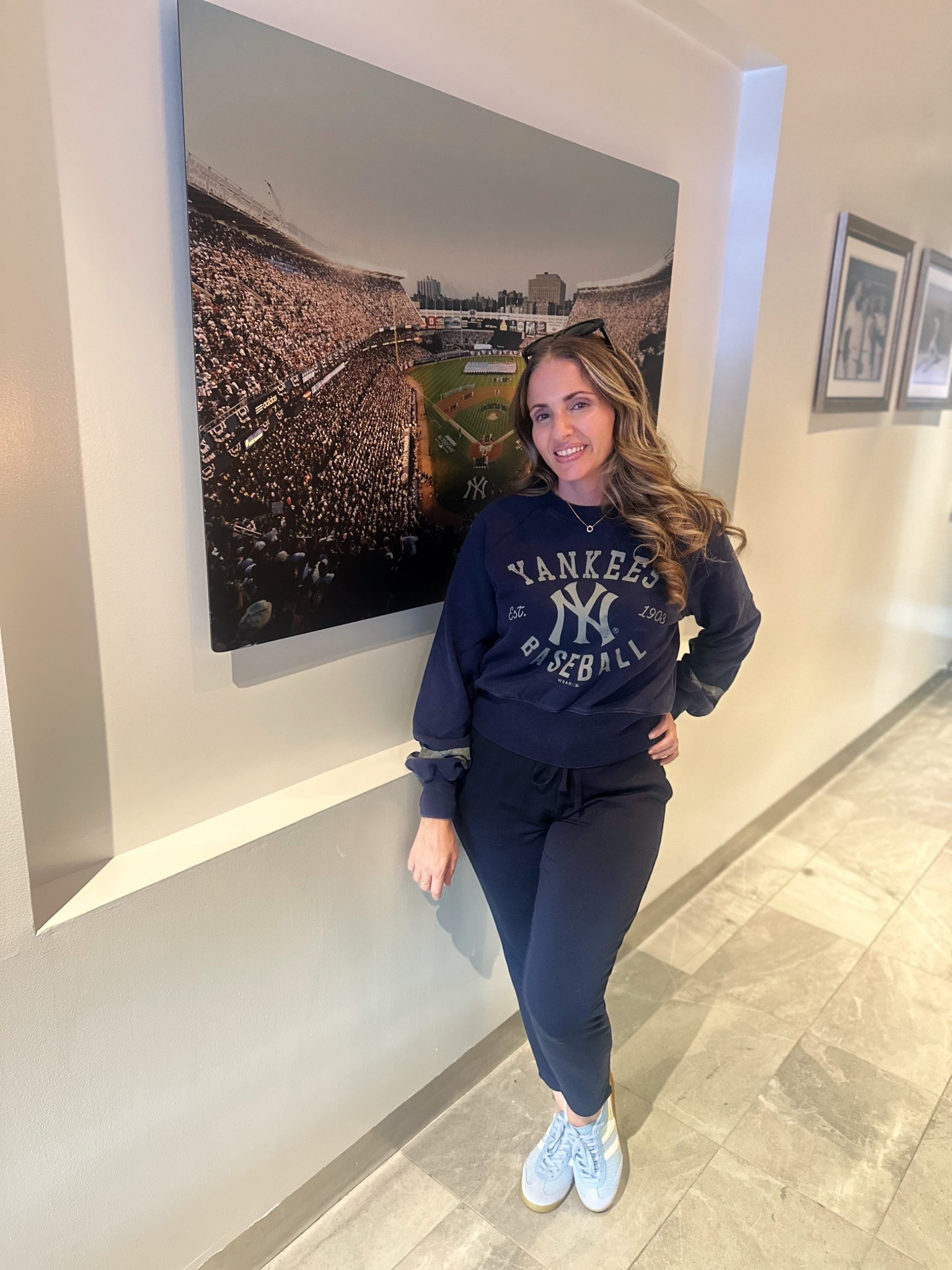Game day outfit! Definitely impressed by the Erin Andrews collection, loved the sweatshirt so much 🥰⚾️⚾️ on SALE! 

#LTKSaleAlert #LTKTravel #LTKmomlife