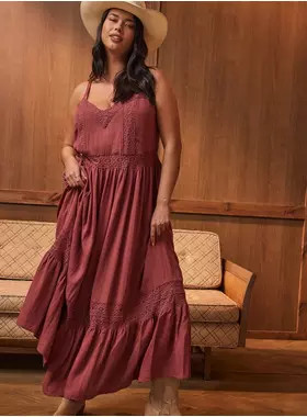 Festi Tiered Maxi Dress | Torrid (US & Canada)