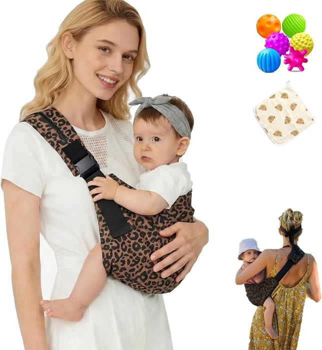 Baby Sling Carrier, Anti-Slip Adjustable Toddler Hip Seat | Amazon (US)