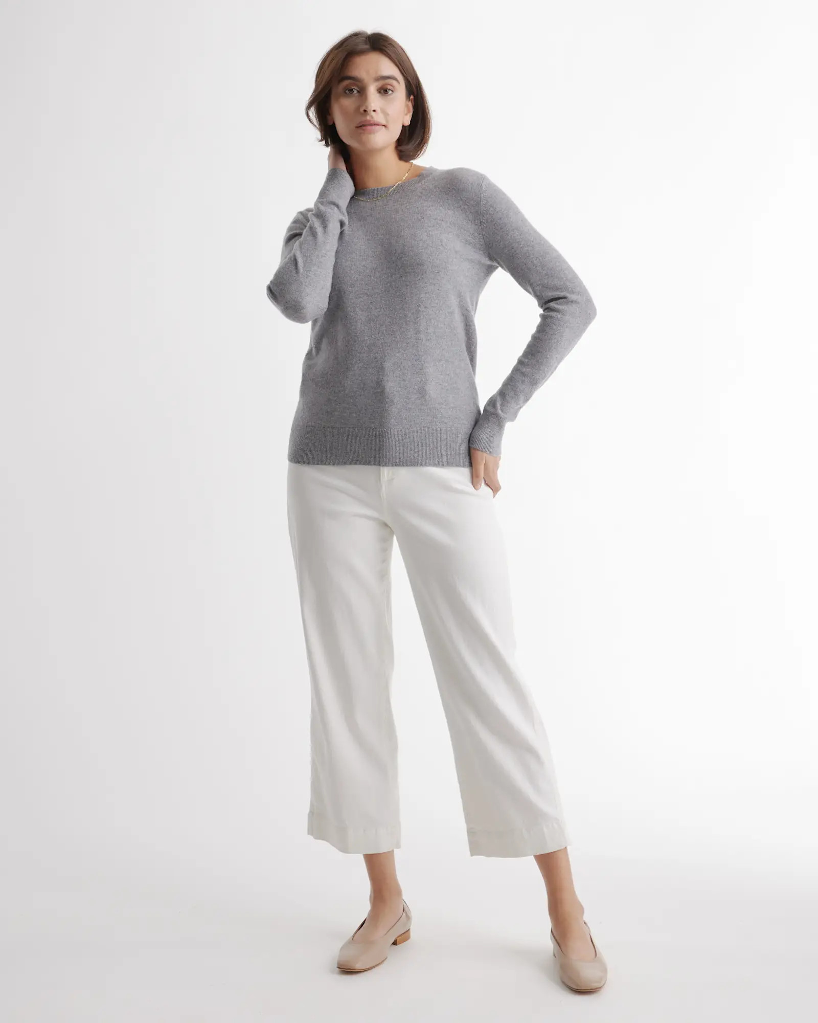 The $50 Cashmere Crewneck Sweater | Quince | Quince