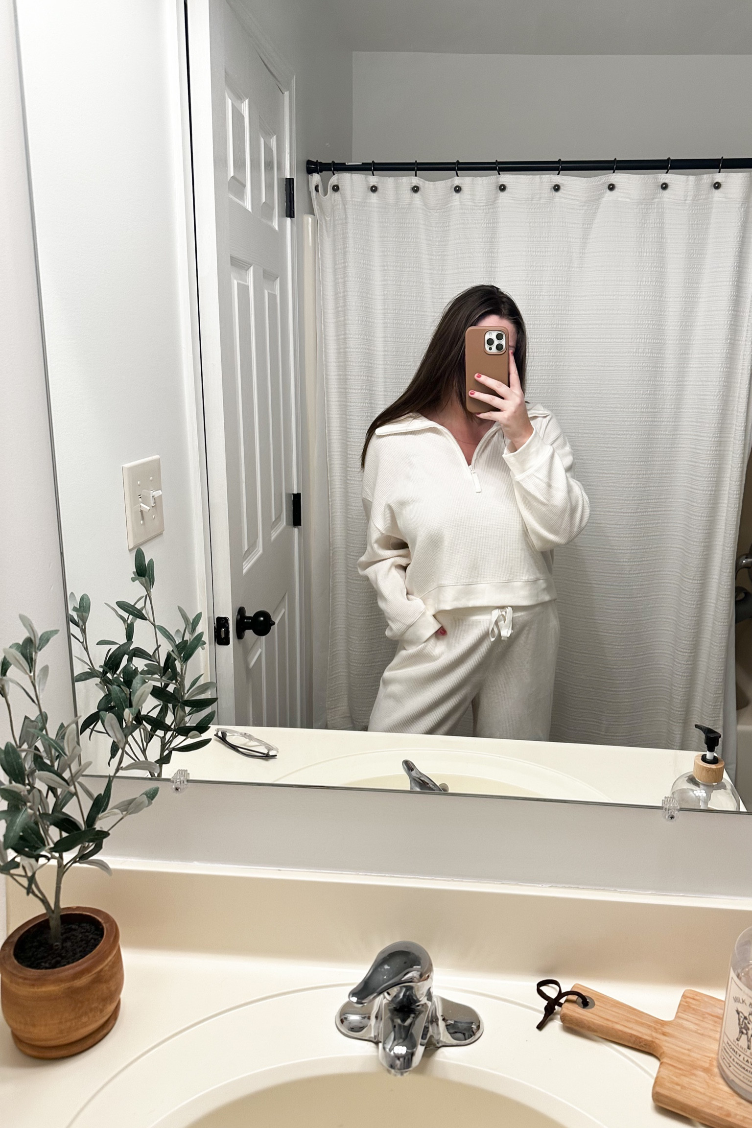 Waffle lounge set from Target that feels and looks like Aerie! 🤍

#LTKstyletip #LTKSeasonal