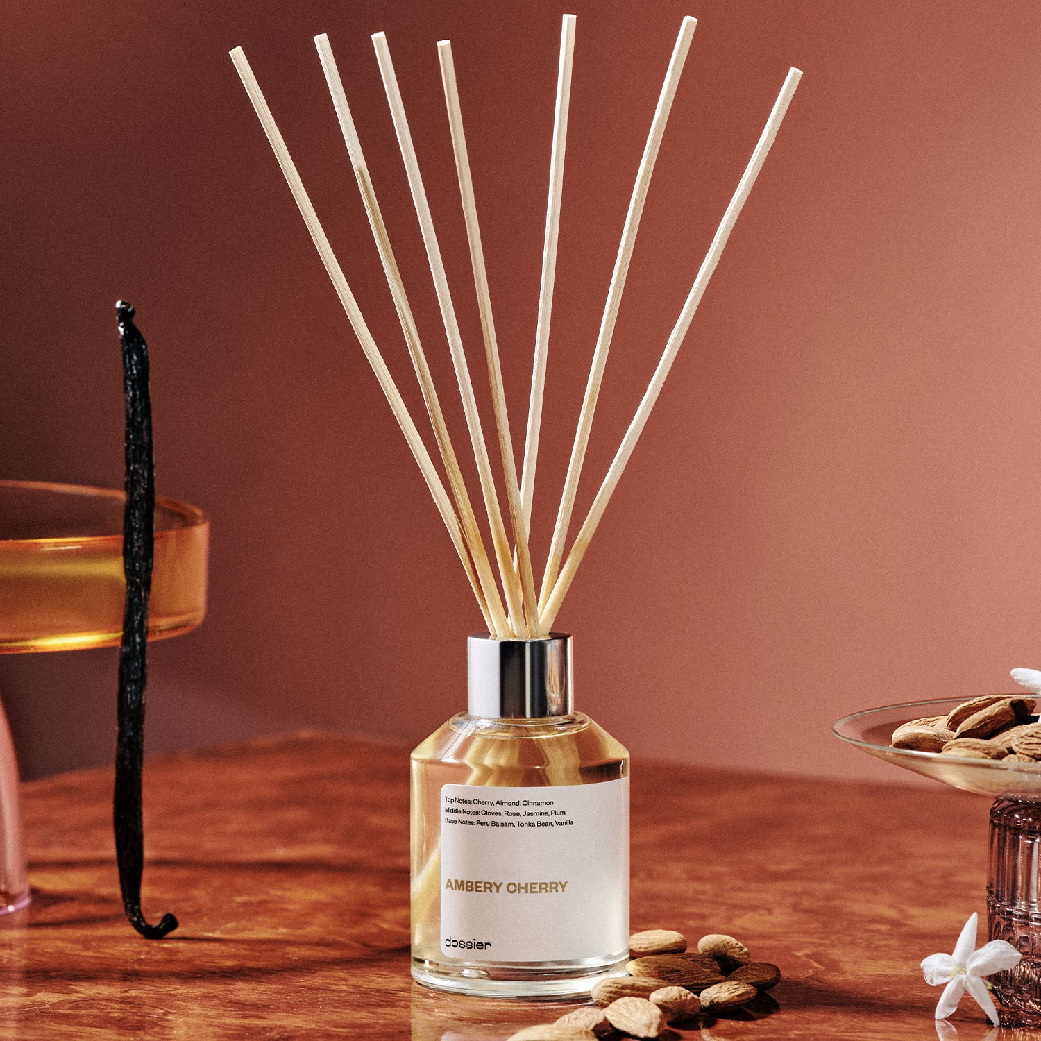 tom ford home diffuser Dupe impression - Ambery Cherry Room Diffuser | Dossier