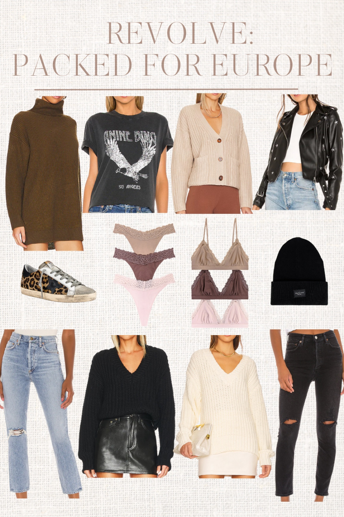 Revolve: Packed For Europe 
#LauraBeverlin #Revolve #Travel #Fashion #OutFits 

#LTKtravel #LTKstyletip #LTKSale