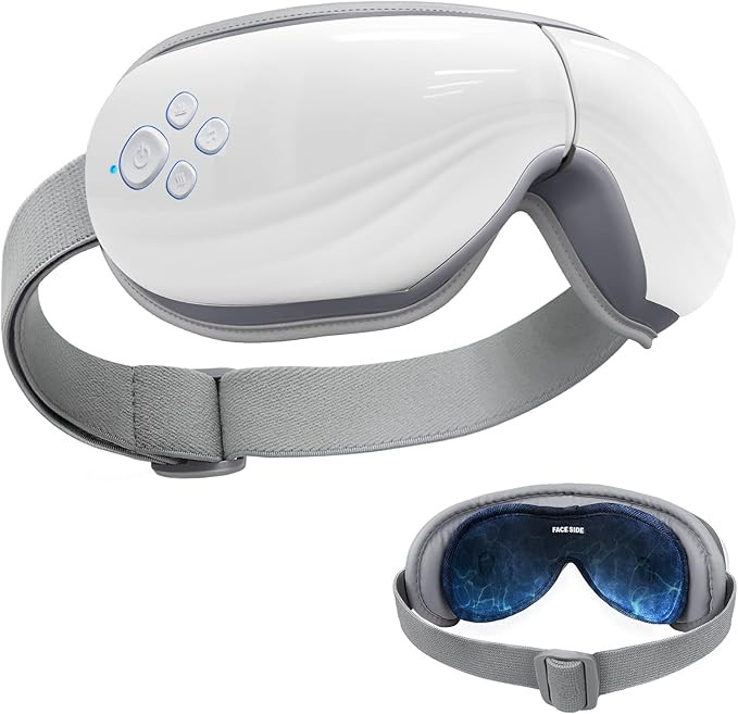 Mynt 5 Mode Heated Eye Massager with Heat and Cooling for Dry Eyes Relief, Eye Massage with Bluet... | Amazon (US)