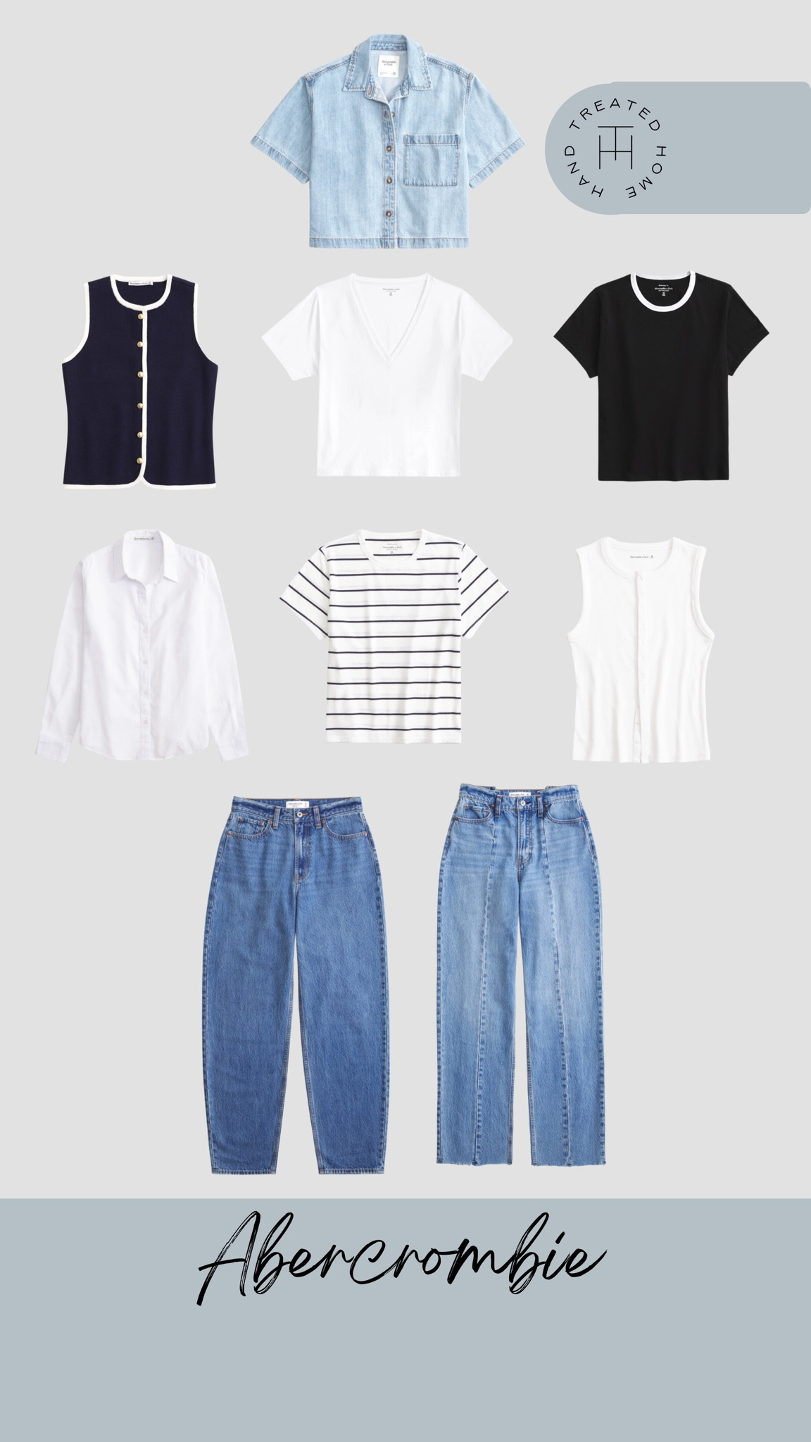 My Abercrombie picks for this weekends sale! I’m really loving classic, fall staples in neutral colors to build a capsule wardrobe. Everything can pair together. 

Fall style, Abercrombie jeans, casual style, millennial outfits 

#LTKFindsUnder50 #LTKFindsUnder100