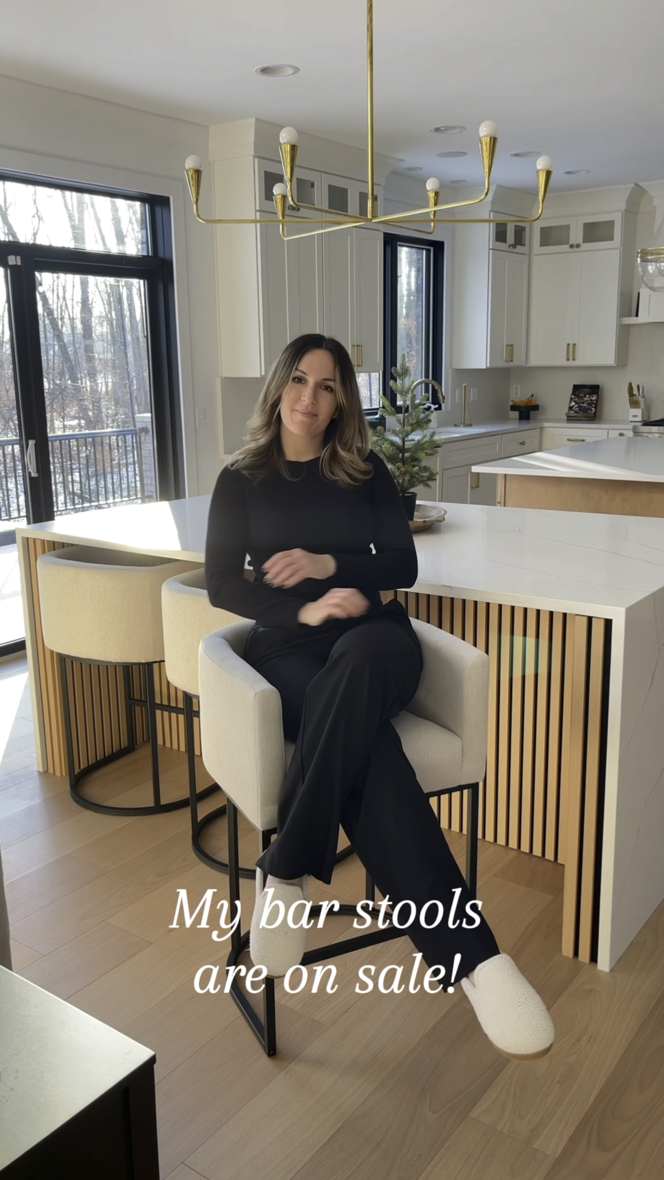 Bar stools / counter stools on sale for 15 % off today on Amazon! Lue Bona Jessica bar stool in linen. 

#LTKhome #LTKsalealert 

#LTKVideo