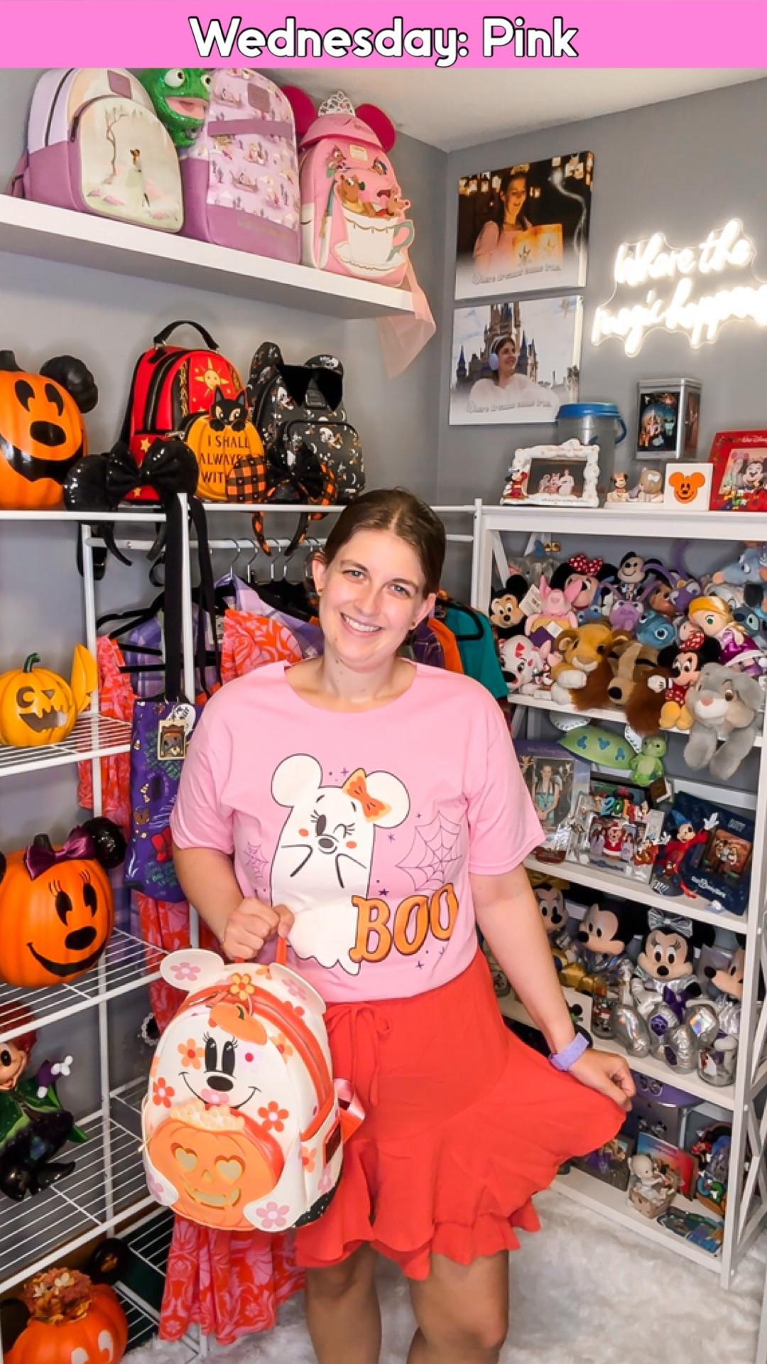 On Wednesday’s we wear pink but during spooky season i think on Wednesday’s we wear pink & orange!! Disney style

#LTKStyleTip #LTKMidsize #LTKSeasonal
