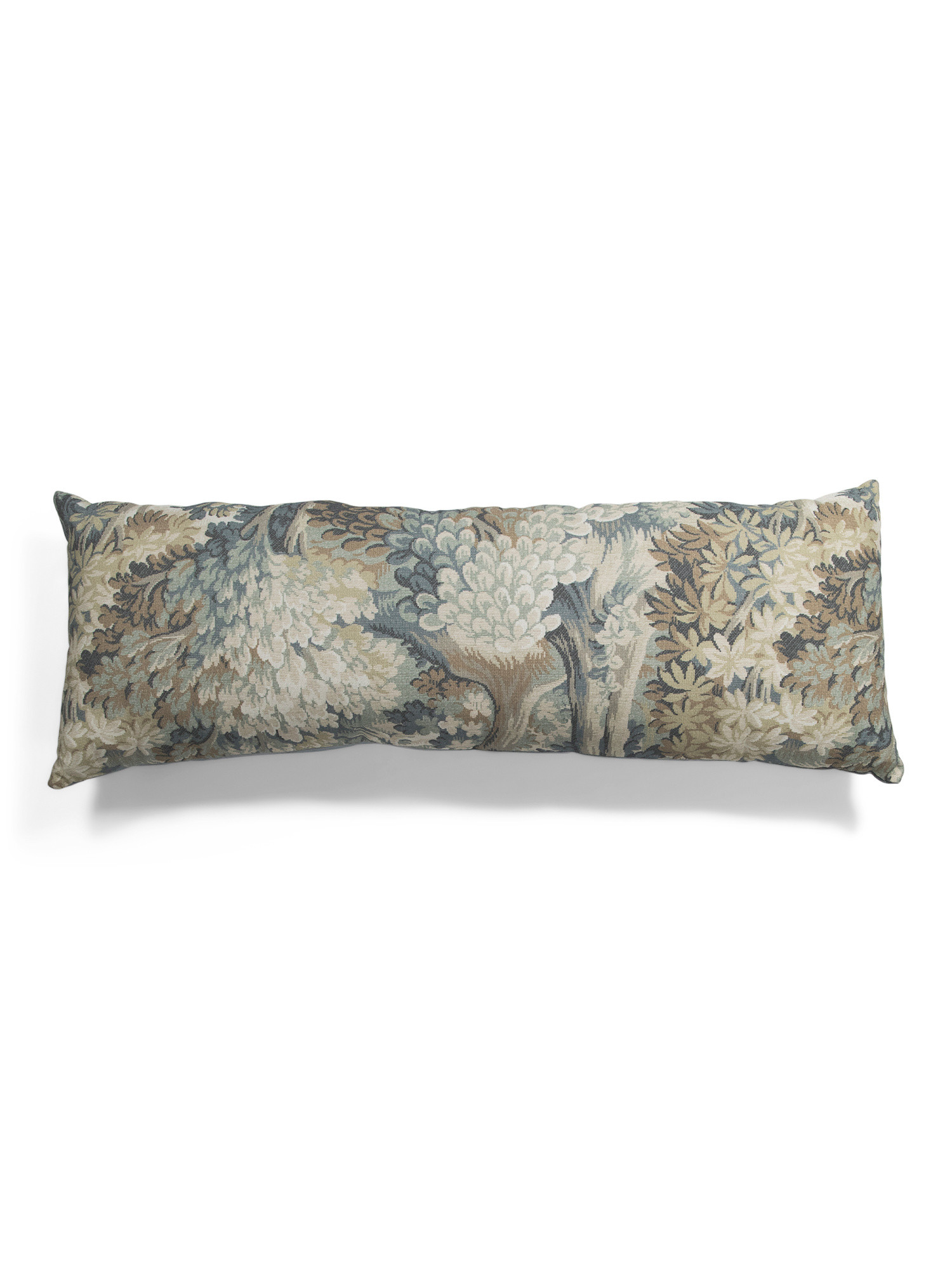 Made In Usa 14x36 Into The Woods Tapestry Oversized Lumbar Pillow | TJ Maxx