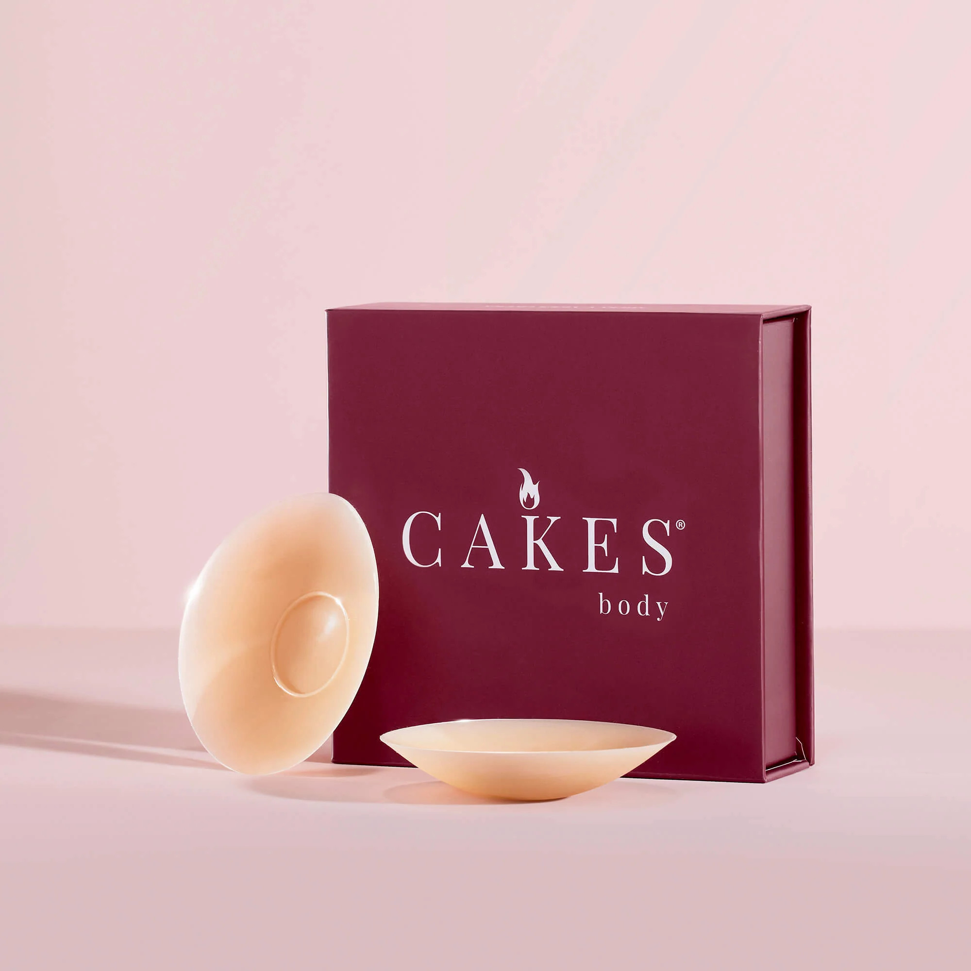 Sticky CAKES™ circles | Medical-Grade Adhesive Nipple Covers | CAKES Body